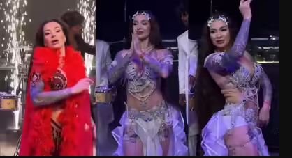 जब क्रू मेंबर के चिल्लाने से बच गई………….बेली डांसर क्रिस्टीना शेख की जान 