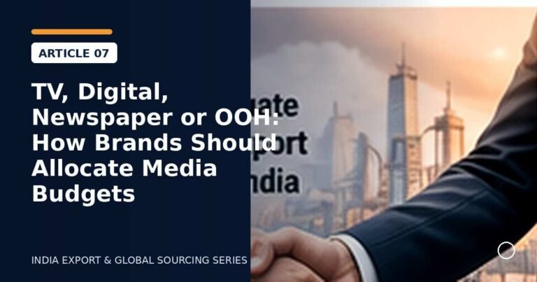TV, Digital, Newspaper or OOH: How Brands Should Allocate Media Budgets